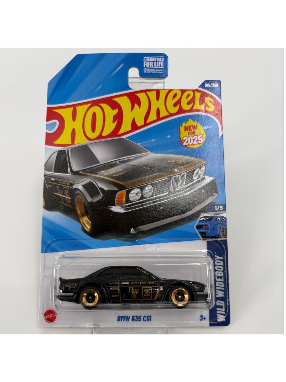 Hot Wheels BMW 635 CSi  185/250